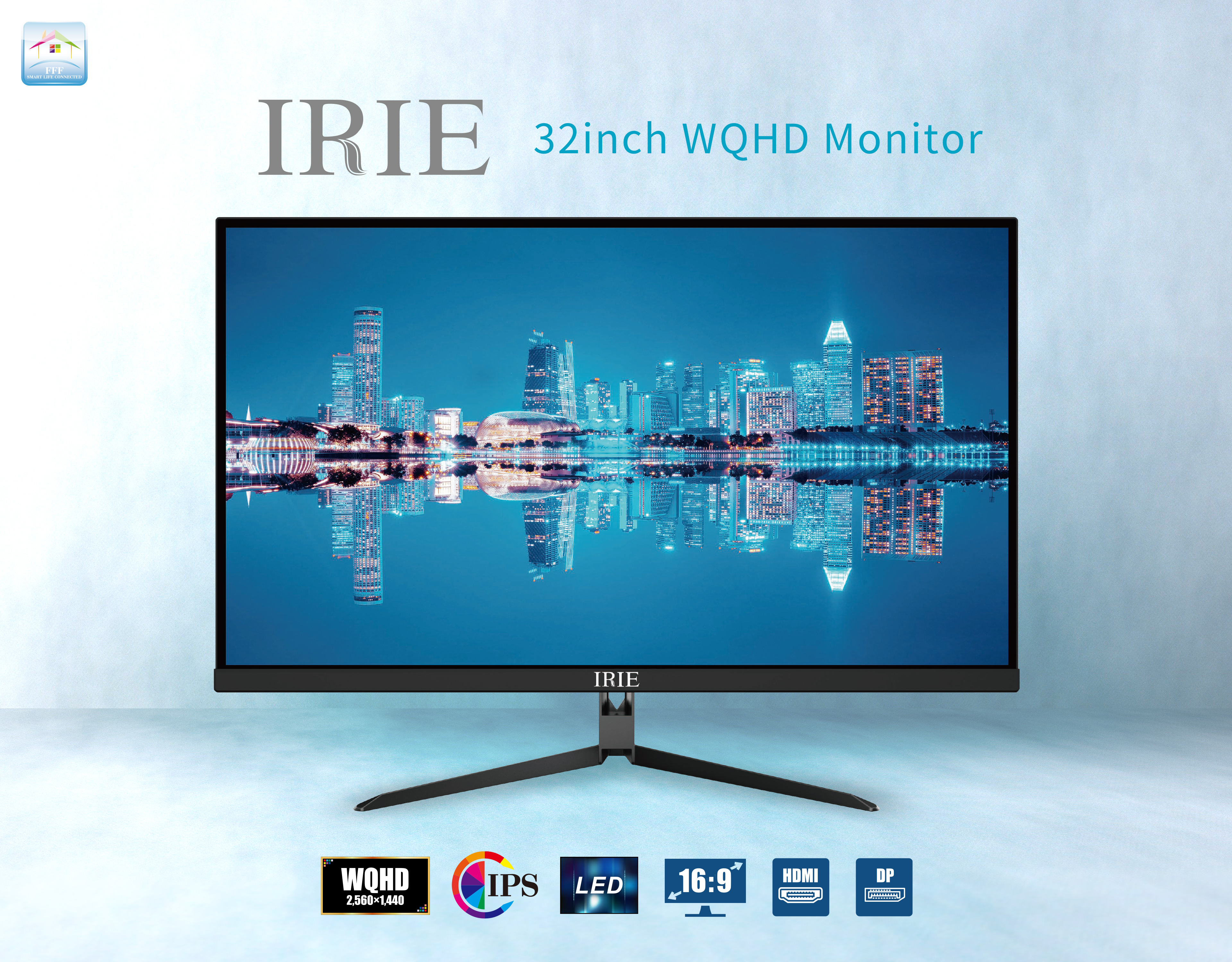 IRIE WQHDモニター 32インチ FFF-LD32P3