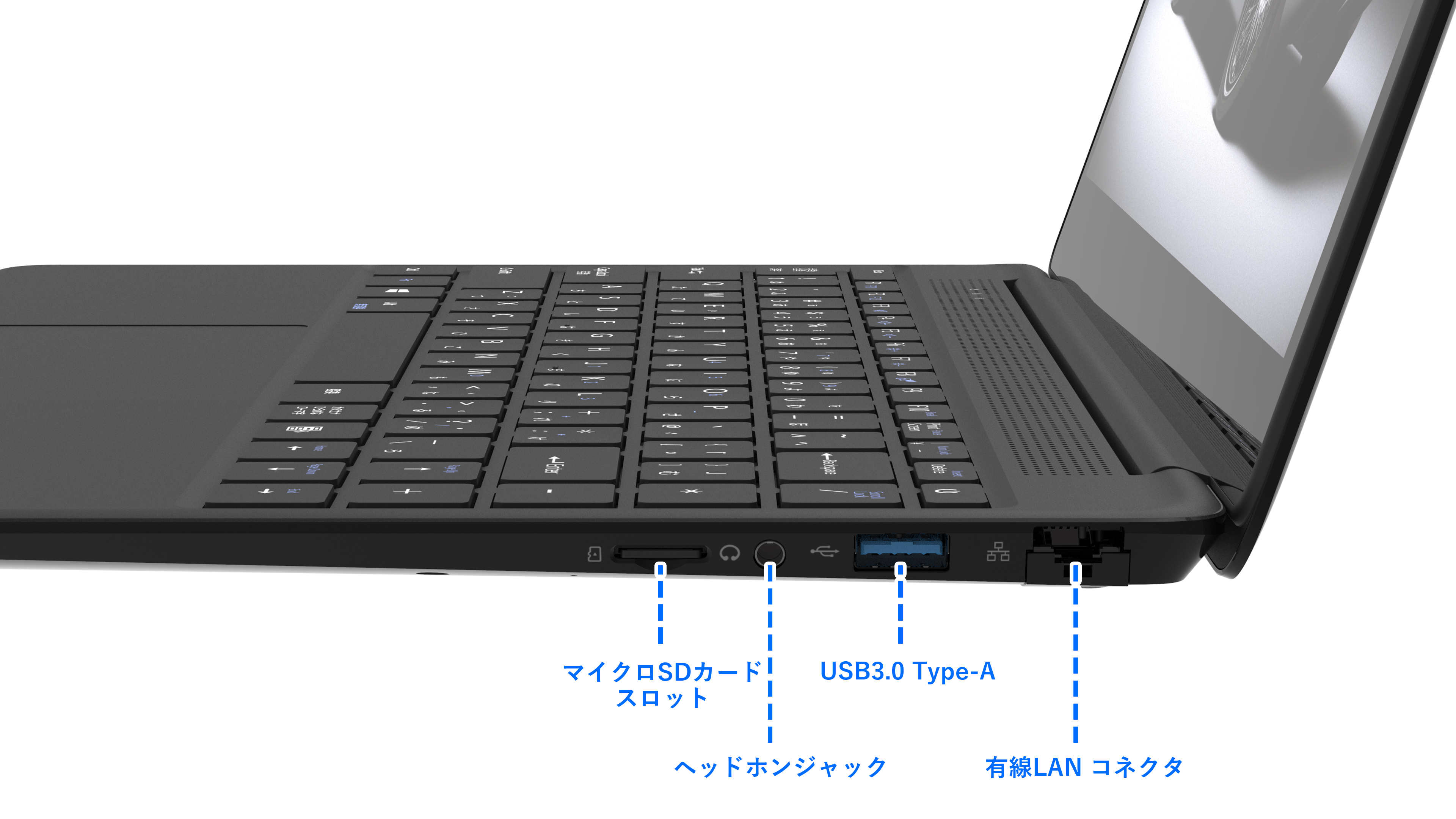 IRIE Core i7搭載 14.1インチ フルHDノートパソコン FFF-PCH1S