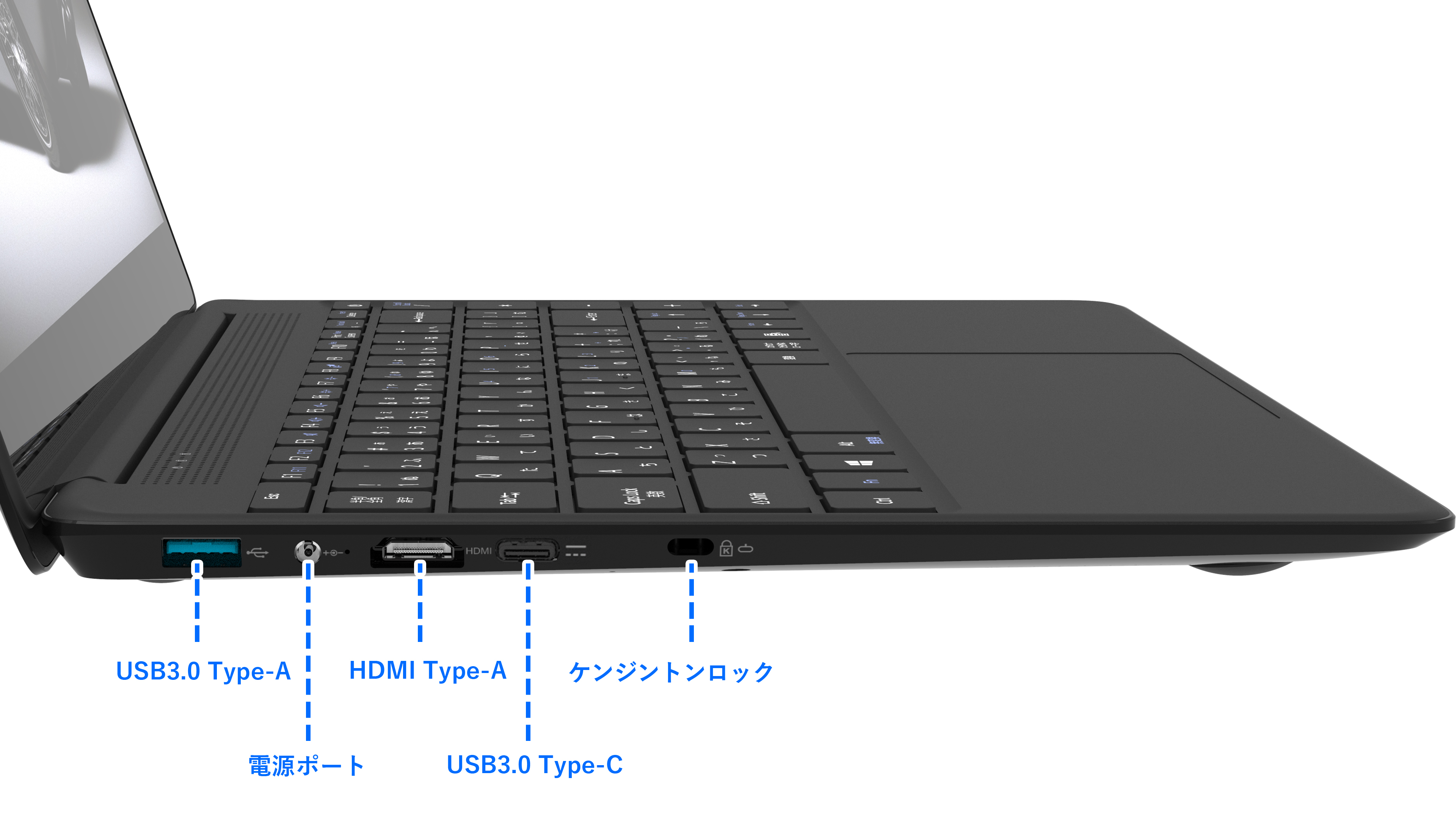 IRIE Core i7搭載 14.1インチ フルHDノートパソコン FFF-PCH1S
