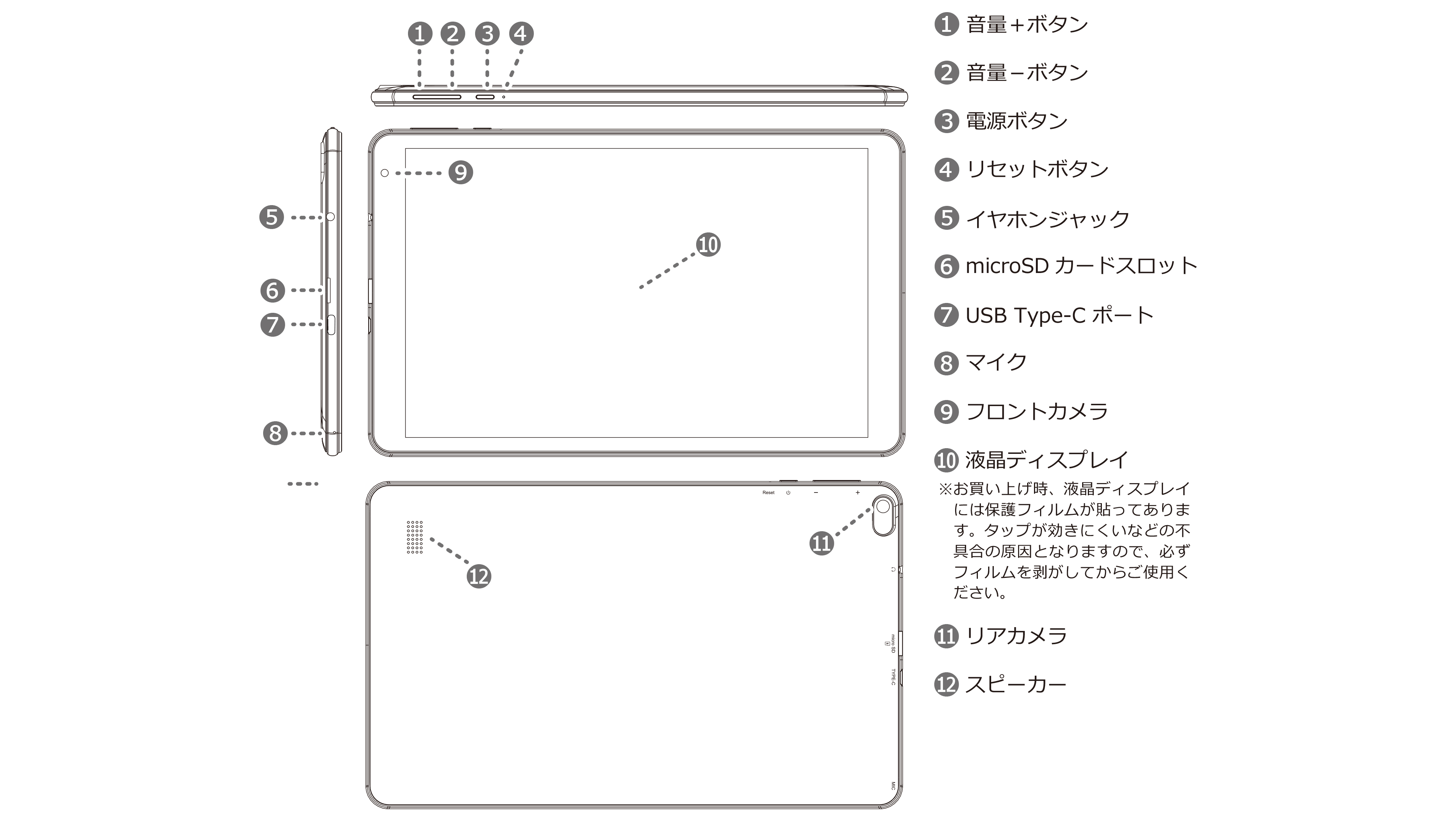 IRIE タブレットPC | FFF-TAB10A0